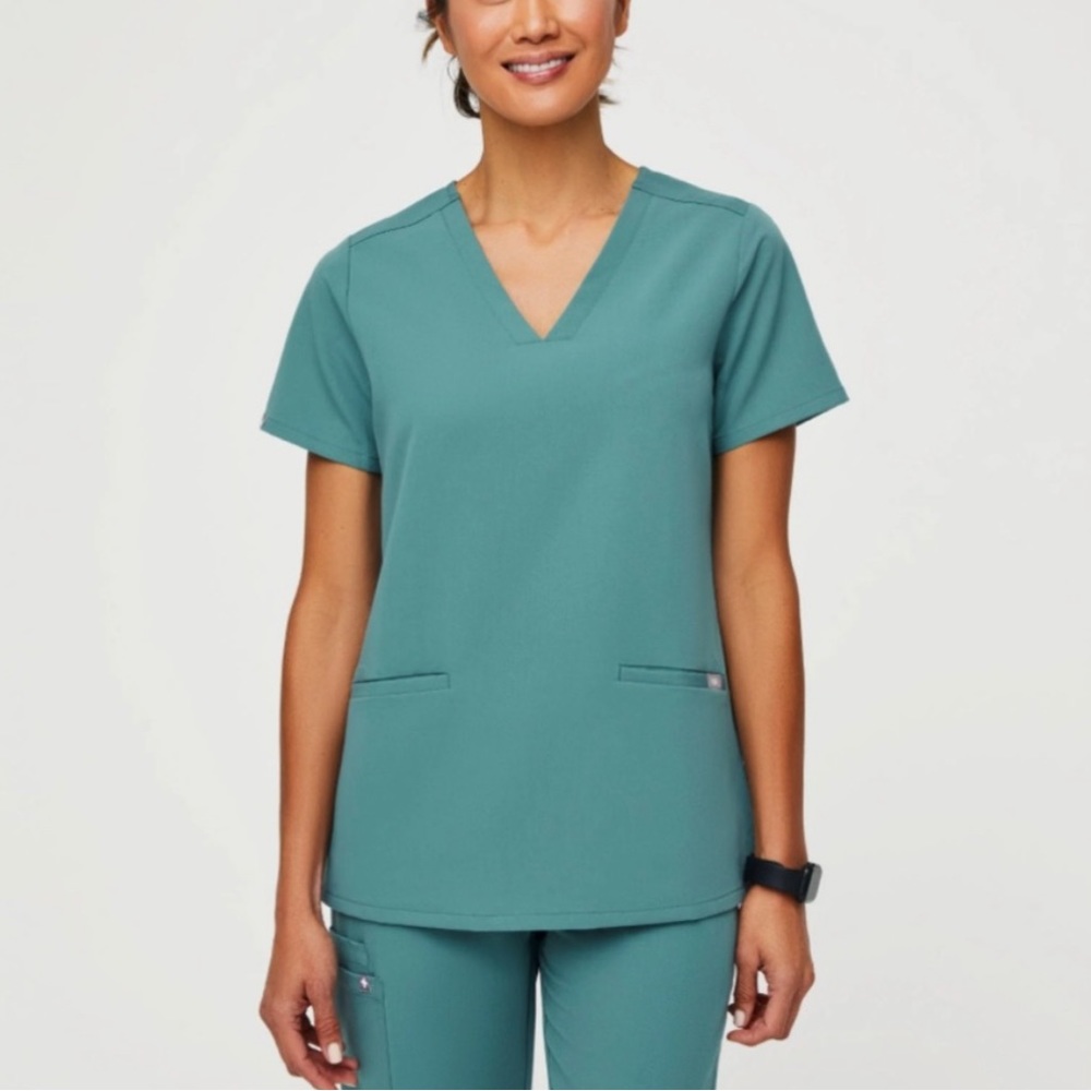 FIGS XS CASMA TOP HYDROGREEN